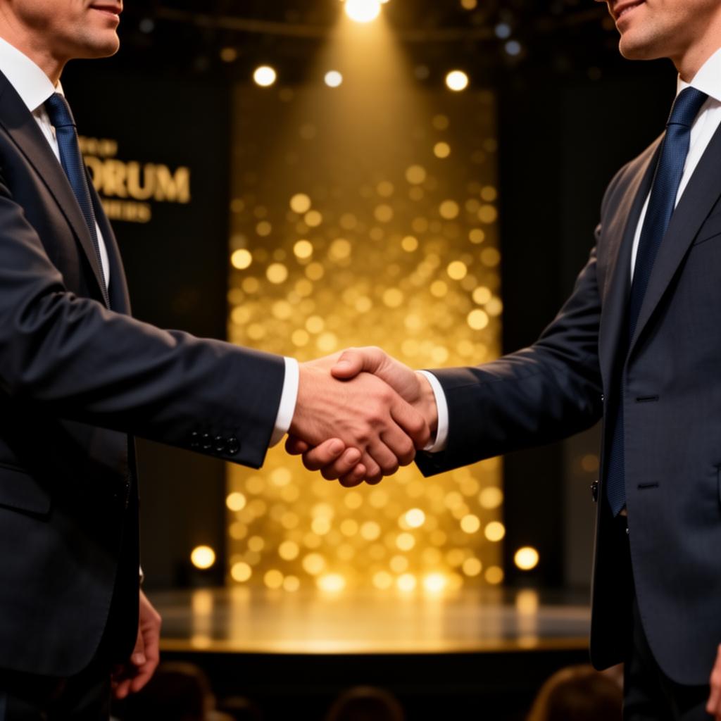 Deal making moment